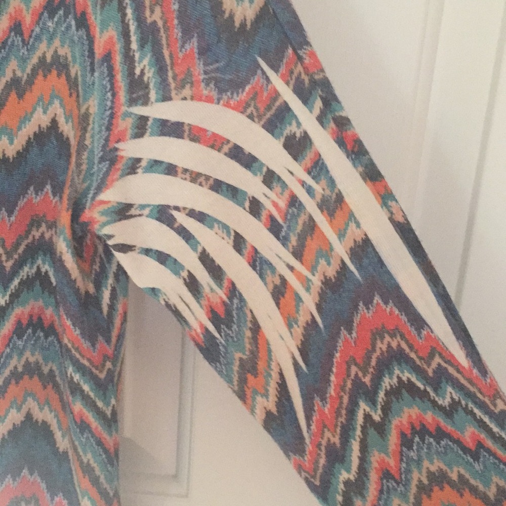 Colorful Cubism Cardigan - Picture 7 of 11